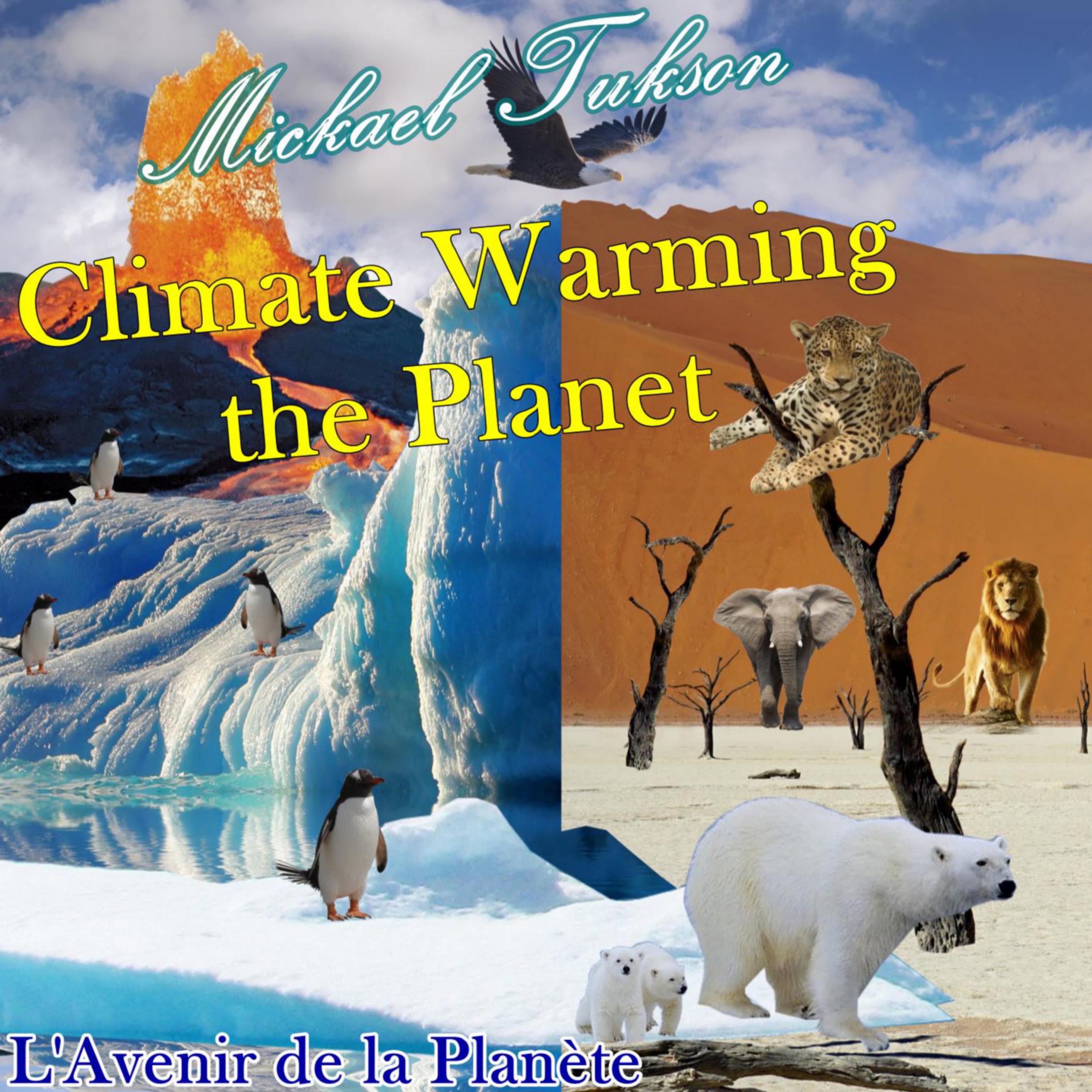 Pochette du double-album Climate Warming the Planet de Mickael Tukson
